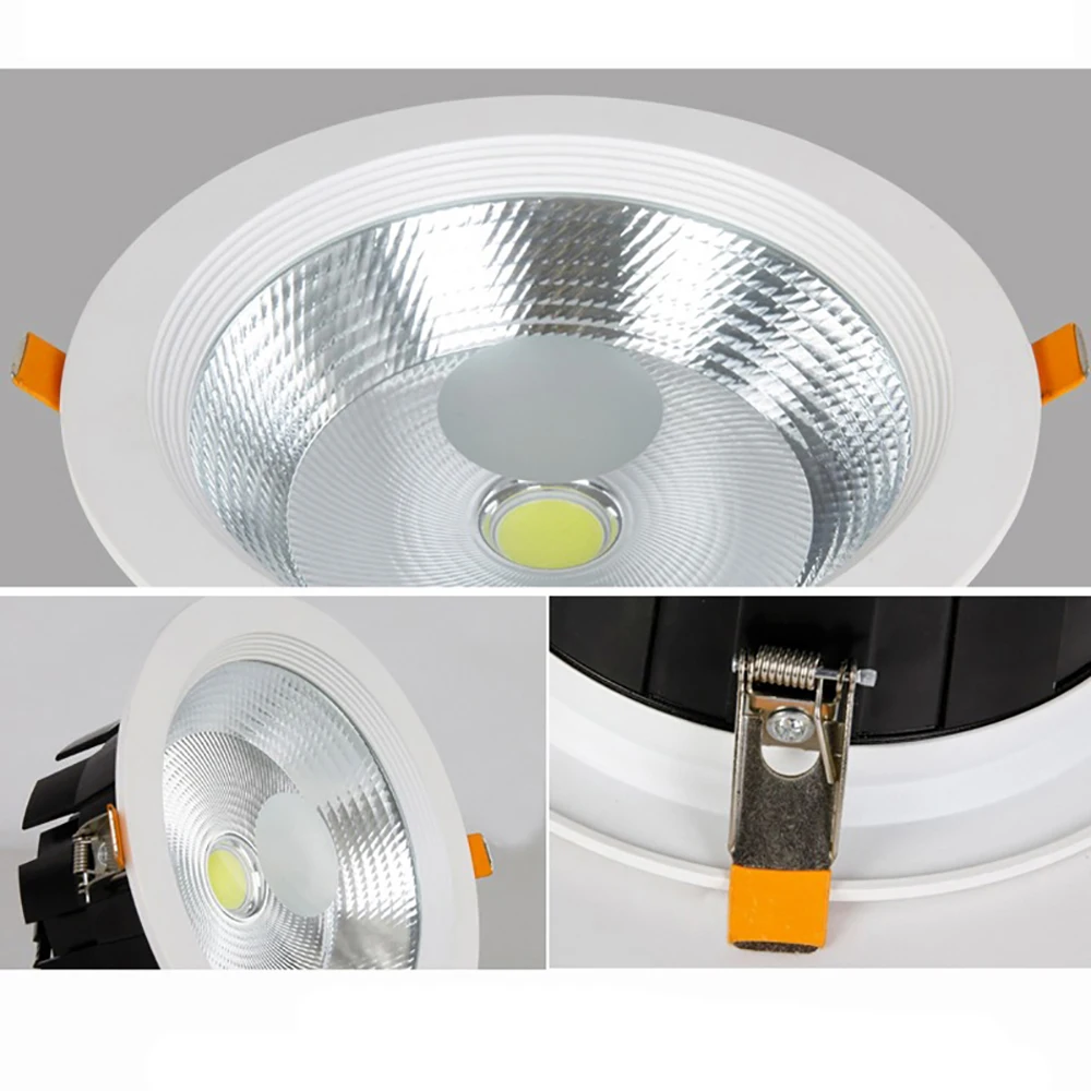 GO OCEAN Downlights Cob Led Down Lights Industrial Recessed Led Spot Light Dimmable Spotlight Ceiling Fixture Down Light  (13)