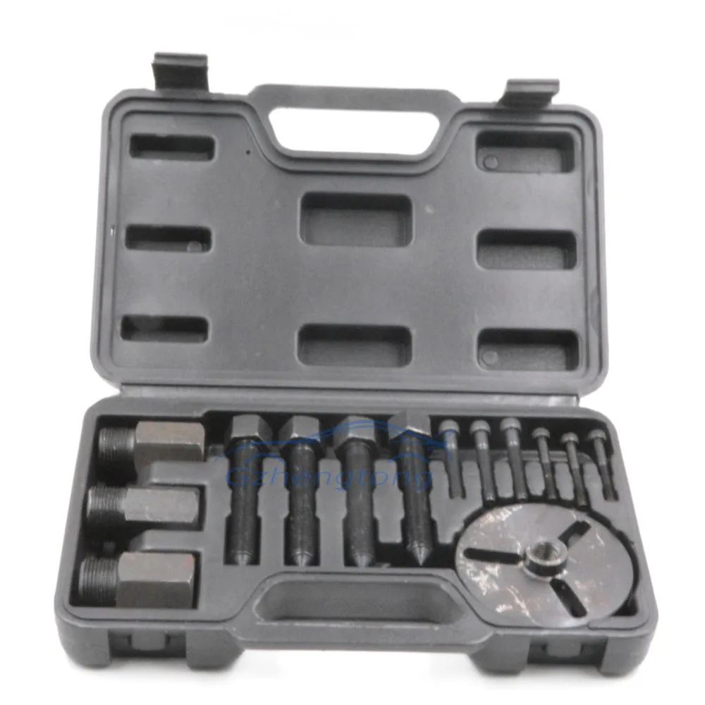 

Gzhengtong Universal Car AC Tool R134a R12 Compressor Clutch Sucker Puller Kit Air Repair Tools Quick Auction Puller Black Box