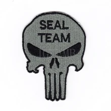 Серый исключением NSWDG DEVGRU команда котиков 6 черепа SealTeam6 SealTeam Боевая Тактическая Военная Вышивка-накладка значки B2099