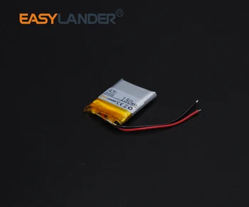 

3pcs/Lot 3.7V 150mAh Rechargeable li Polymer Li-ion Battery For bluetooth headset mp3 /mp5 mp4 GPS PSP LED light lampe 032025