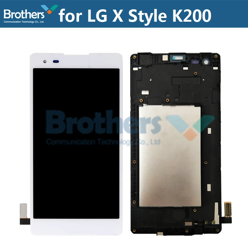LCD Screen For LG X style K200 LCD Display Touch Screen Digitizer for LCD K200DS K200 LCD Assembly With Frame Phone Replacement (2)