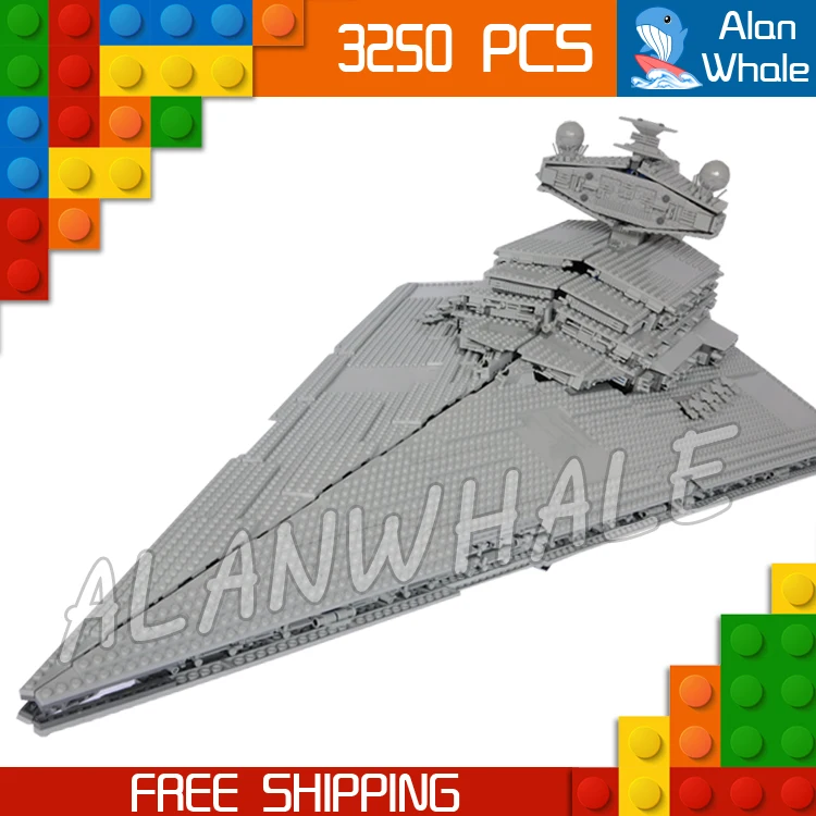 

3250pcs New Space Wars universe 05027 Star Destroyer DIY Model Building Blocks Great Teenagers Toys Bricks Compatible with Lego
