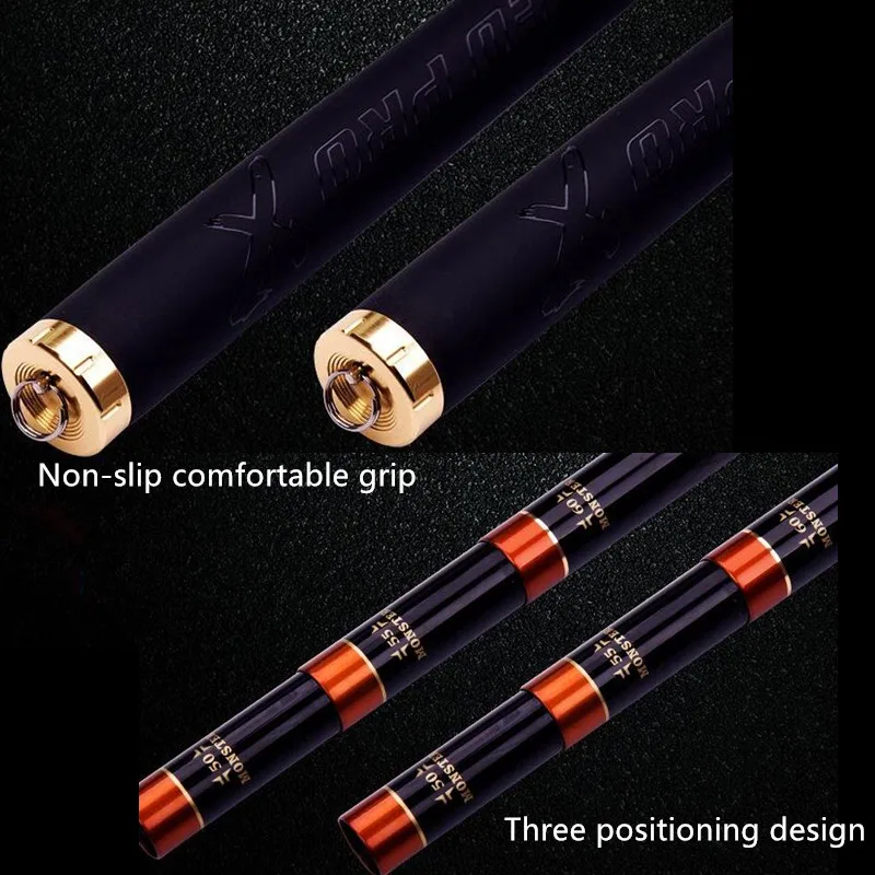 Vara de Pesca Alta Carbono Seção Curta Pólo 3 Posicionamento Fluxo Algemas Ultra Leve Duro 28tune Vara Pesca 10 High Quality Esporte e Lazer