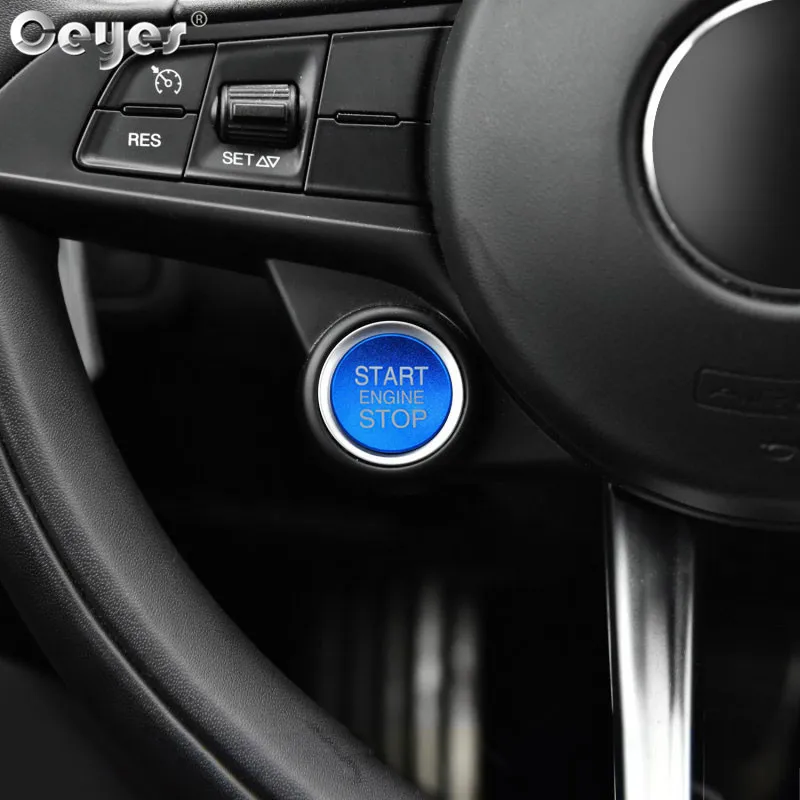 Car Start Engine Button Key Ring for ALFA ROMEO (3)