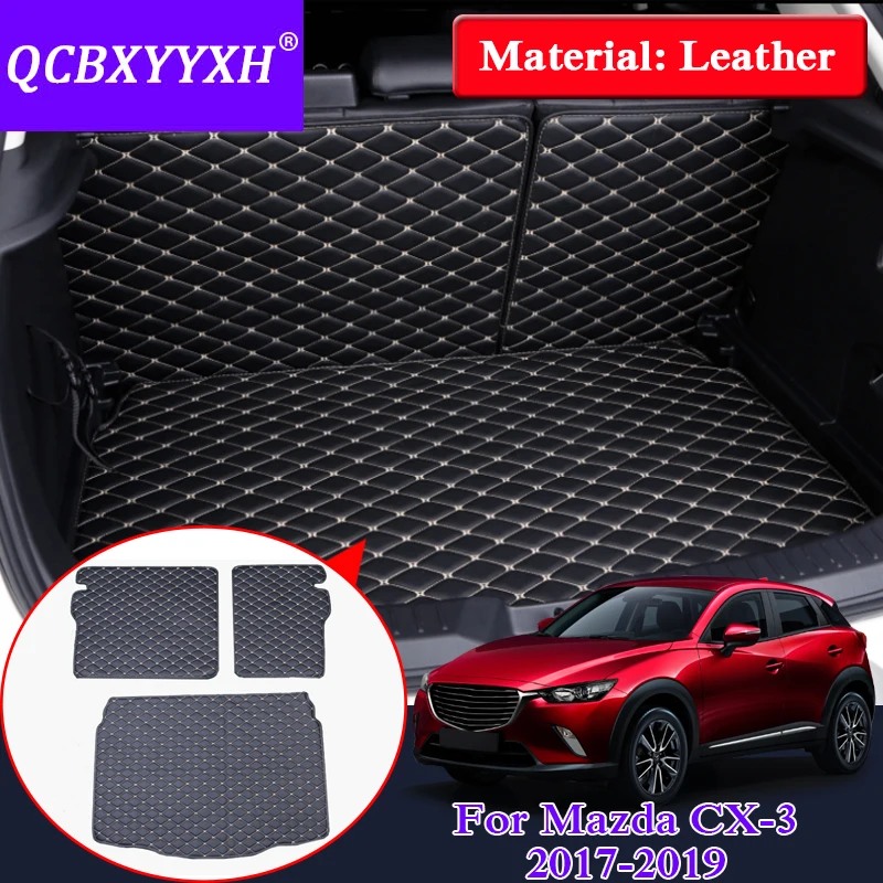 QCBXYYXH For Mazda CX 3 2017 2019 Car Styling Rear Trunk Cargo Mat