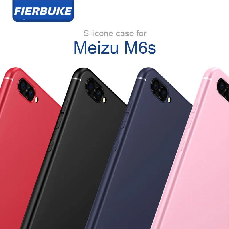 

Meizu M6s case silicone cover 5.7" Soft TPU case for meizu m6s