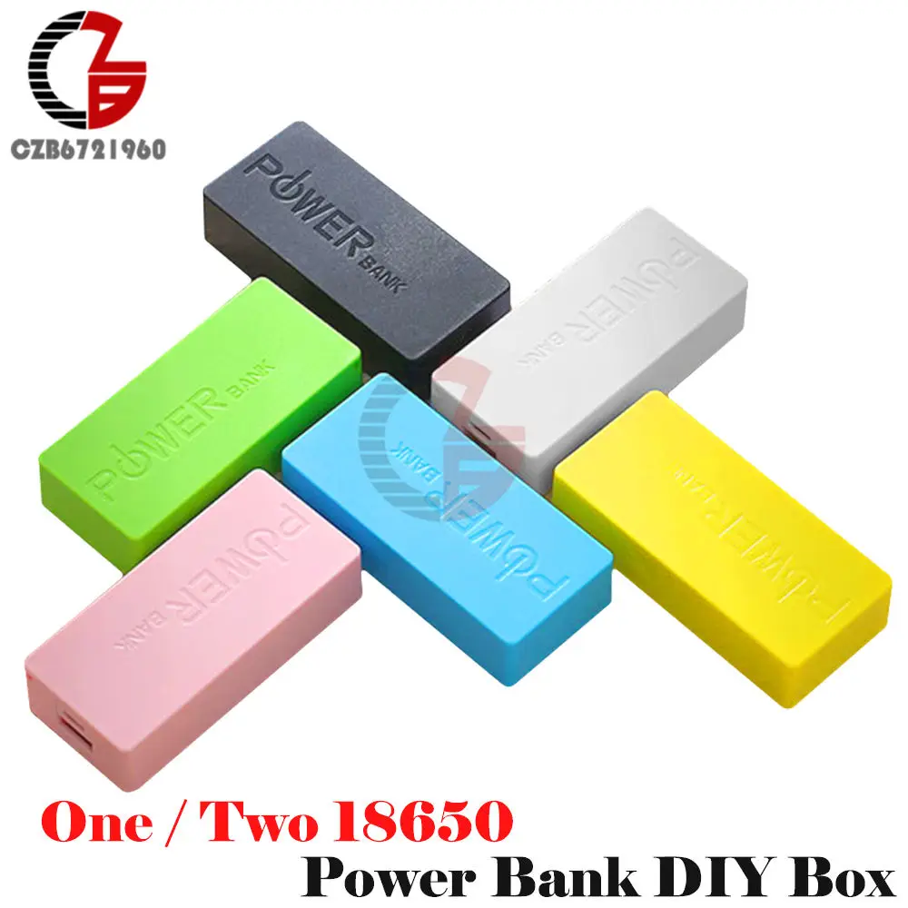 1X 2X 18650 USB Power Bank зарядное устройство DIY Box Case ESP32 ESP32S блок питания модуль зарядки щит