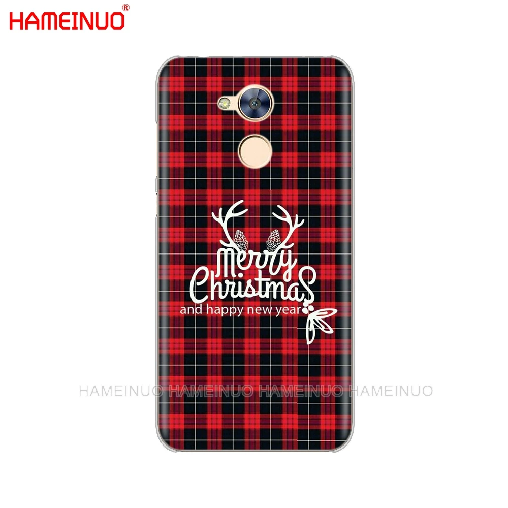 HAMEINUO Merry Christmas Санта Клаус Олень год чехол для телефона huawei Honor 10 V10 4A 5A 6A 7A 6C 6X7X8 9 LITE - Цвет: 43199