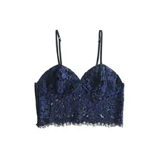 Новые Модные женские сексуальные кружевные летние топы бюстгальтер Милая полая труба топики Открытый верх 4 цвета S-L