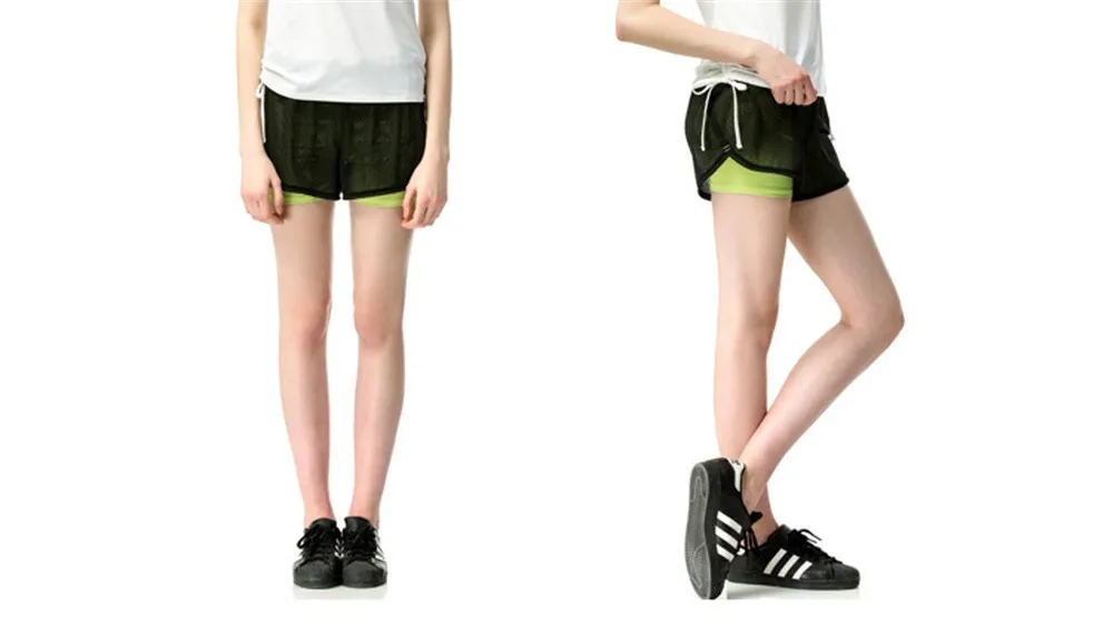 High Quality Double-deck Women Pants 2017 Summer Style Breathable Cotton Soft Mesh Short Pants Quick Dry Elastic Short Pants (27)