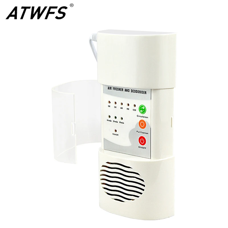 

ATWFS Ozone Generator 220v Air Ozonizer Mi Air Purifier Home Ozone Machine Room Deodorant Sterilization