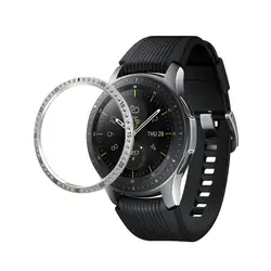 Носимые устройства для samsung Galaxy Watch 42 мм кольцо клеющаяся крышка против царапин Кристалл Алмаз дропшиппинг