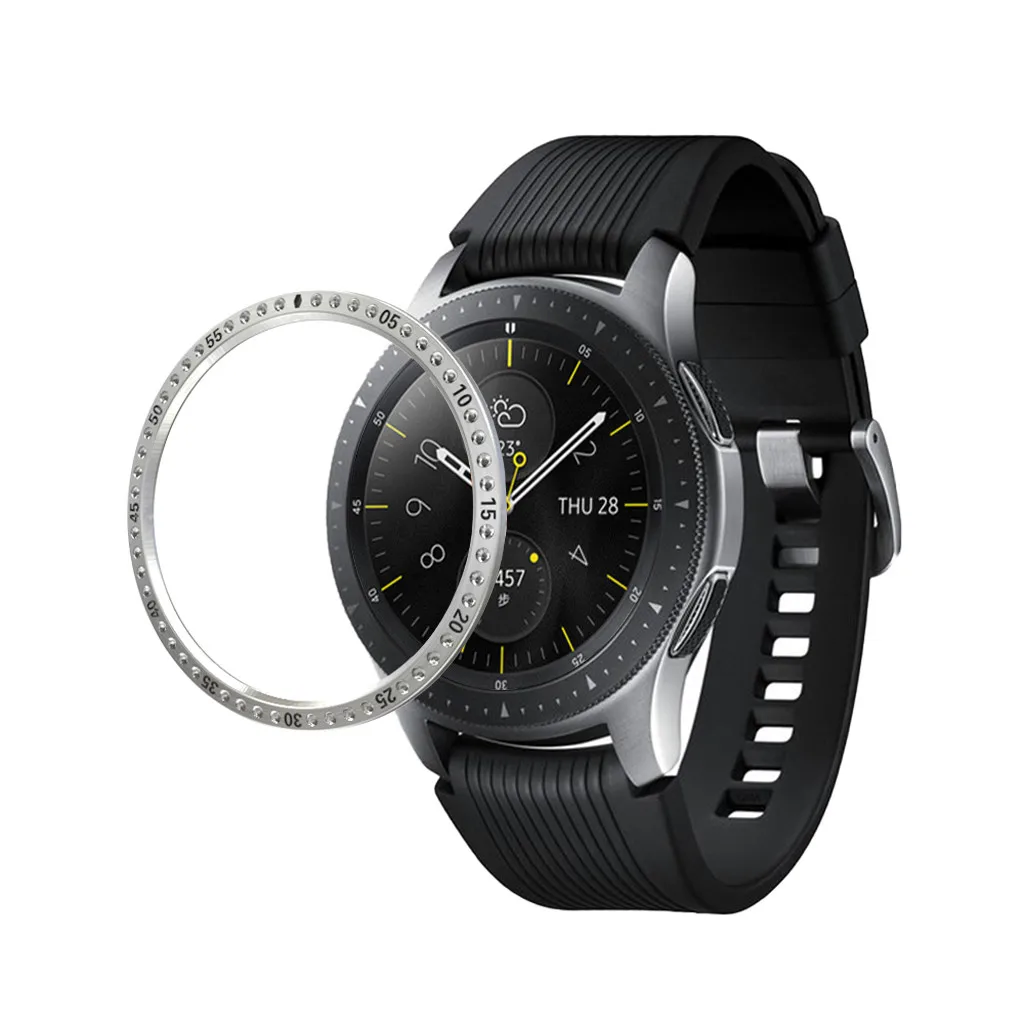 Смарт Аксессуары для samsung Galaxy Watch 42 мм кольцо клейкая крышка против царапин