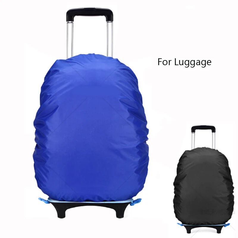 80L Backpack Rain Cover 210D Nylon for Travel Luggage Double Shoulder
