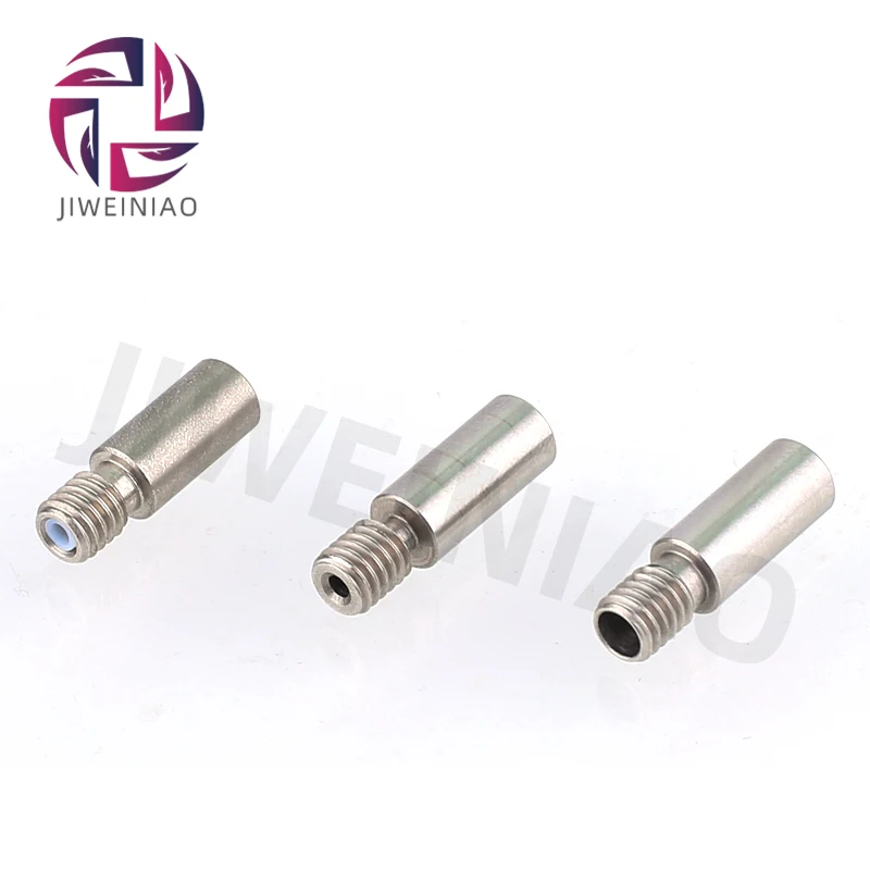 JIWEINIAO V6 Dual Hotend J-head Throats Тепловой разрыв для 1,75/3,0 мм/4,1 мм обновление нити 2 в 1 из горла 3d части принтера F1