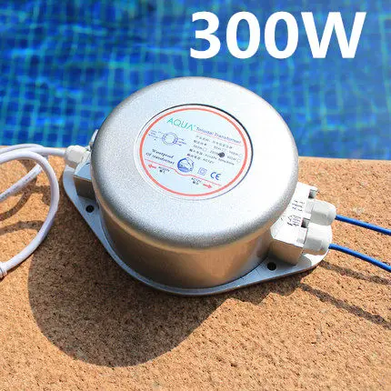 300W transformer 12 вольт вход IP68 Водонепроницаемый подводный применение 6 Вт 9 Вт 12 Вт 15 Вт 18 Вт 24 Вт плавательные светодиодные светильники для бассейна - Цвет: 300W transformer