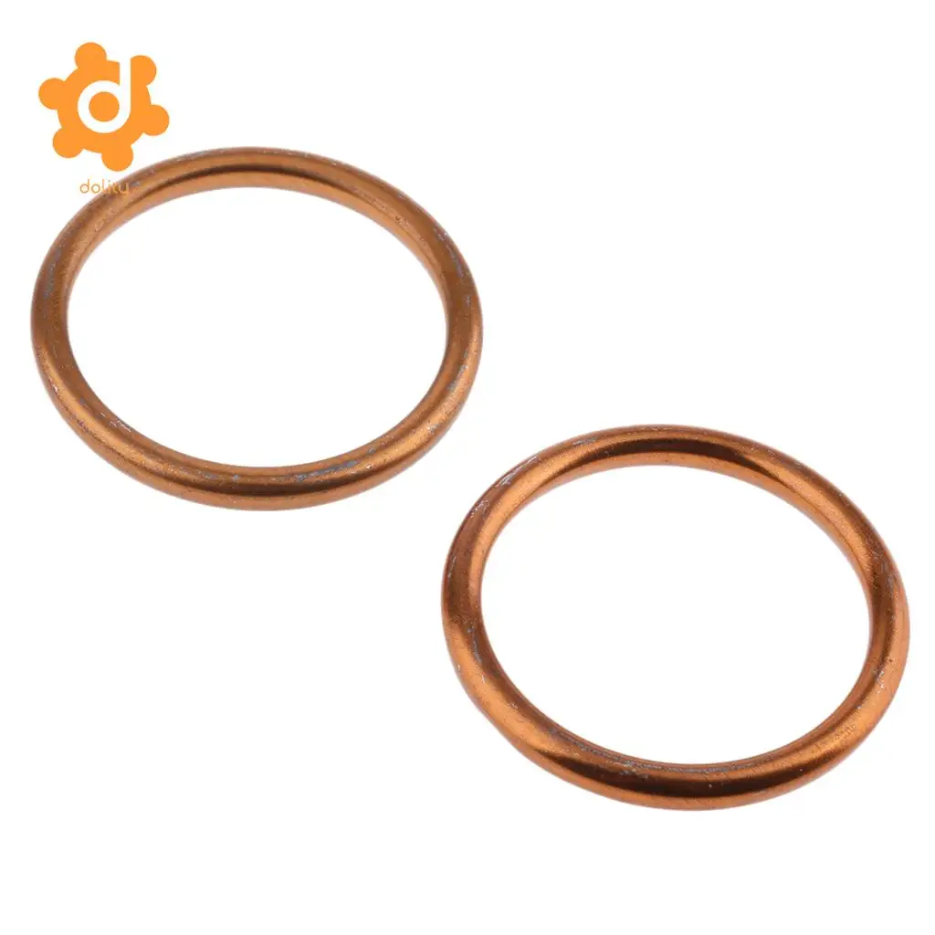 2 x 32mm Copper Exhaust Pipe Gasket for 110cc 125cc PIT PRO Quad Dirt