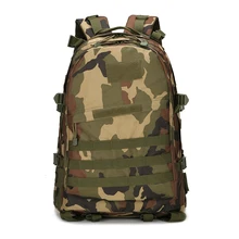 NoEnName_Null Unisex Ejército Militar Táctico Al Aire Libre Mochila de Senderismo Mochila de Viaje de Excursión Que Acampa Trekking Bolsa de Camuflaje