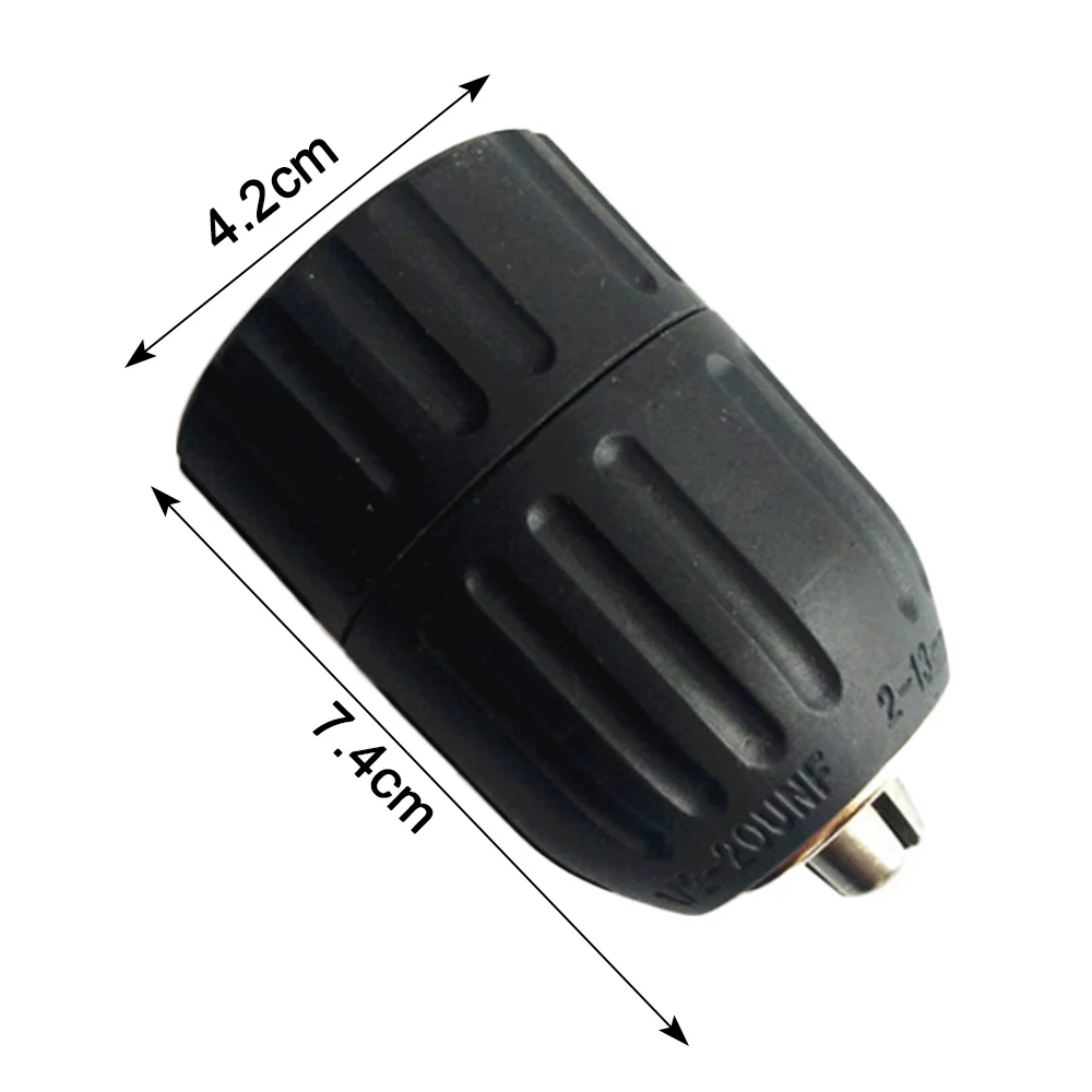 Быстрозажимной сверлильный патрон 2-13 мм угловой шлифовальный патрон 1/2-20UNF резьбовой Электрический сверлильный патрон