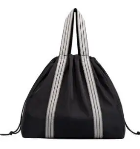 Черный Европейская bolsas de mujer Горячая Большая вместительная сумка для мам на шнурке женская сумка на плечо многофункциональные женские дорожные сумки - Цвет: Черный