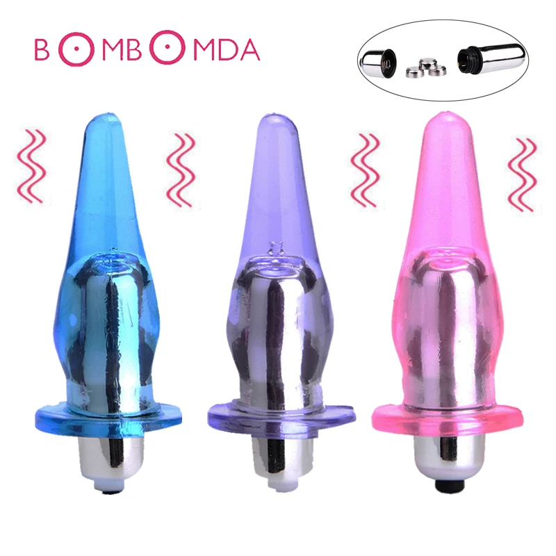 Mini Vibrator Anal Plug Sex Toys for Men Women Prostate Massager G Stimulation Bullet Butt Masturbation Adult Products | Красота и