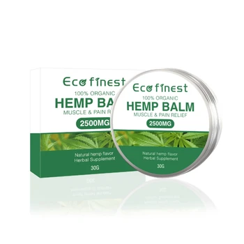 

New 30g Hemp Balm Salve Cream Muscle Pain Relief Health Care With 2500mg Herbal Supplemant