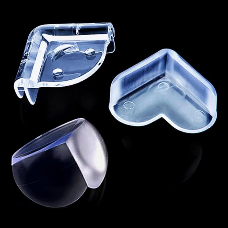

Child Baby PVC Safety Protector Furniture Table Corner Protection Kids Spherical Smile Anticollision Edge Corners Guards Cover