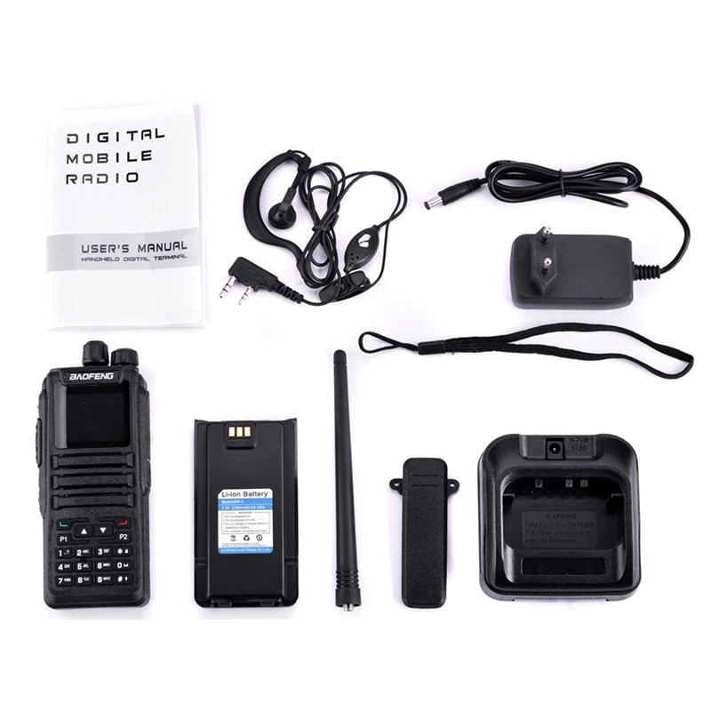 Baofeng DM 1701 рация ПМР уровня 1 слой 2 Dual Time Slot Band Цифровые двухстороннее радио Dm