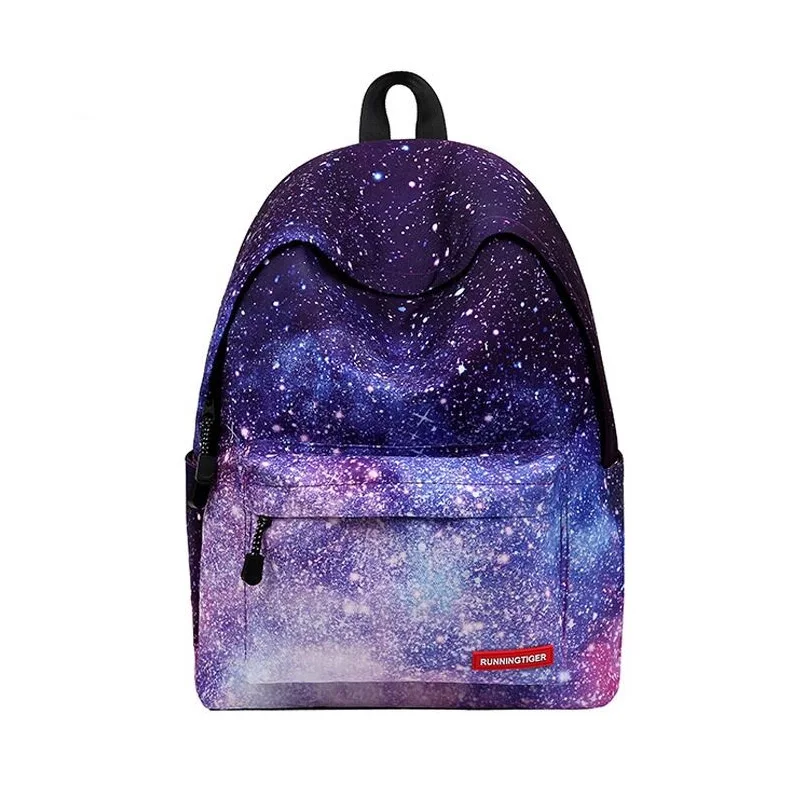 

2019 New Backpack Girl Universe Space Backpack With Drawstring Bag Fashion Star Bag for Women Female Backpacks for College