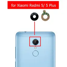 2 шт. для Xiaomi Redmi 5/Redmi 5 Plus камера со стеклянными линзами задняя камера стеклянный объектив с клеем запасные части для ремонта