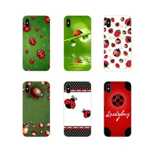 Para Huawei P Smart Mate Honor 7A 7C 8C 8X 9 P10 P20 Lite Pro Plus Lady bug mariquita accesorios de la cáscara del teléfono cubre