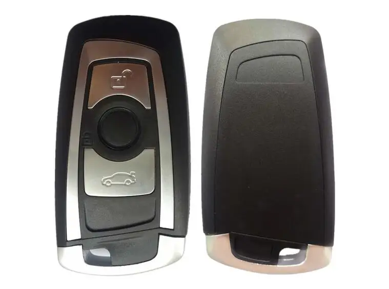 

5PCS/lot For BMW 1 3 5 6 7 Series X3 Smart Card Case Remote Key Shell 3 Button Car Alarm Housing Keyless Entry Fob Key Cover