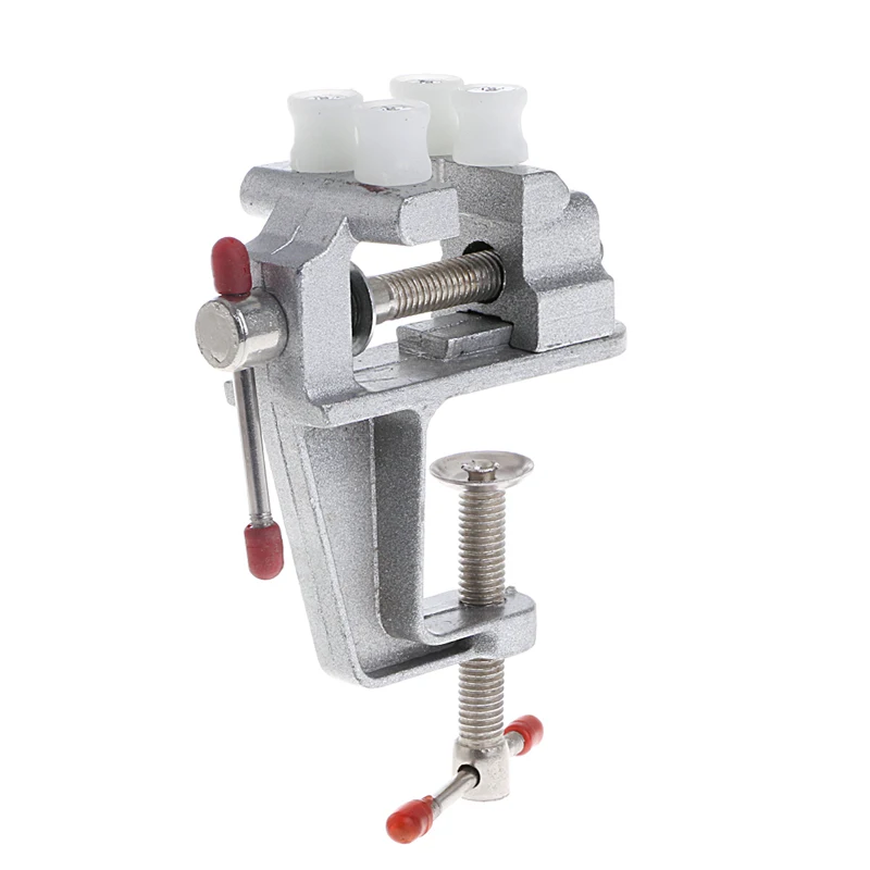 NEW Mini Vise Tool Aluminum Small Jewelers Hobby Clamp On Table Bench