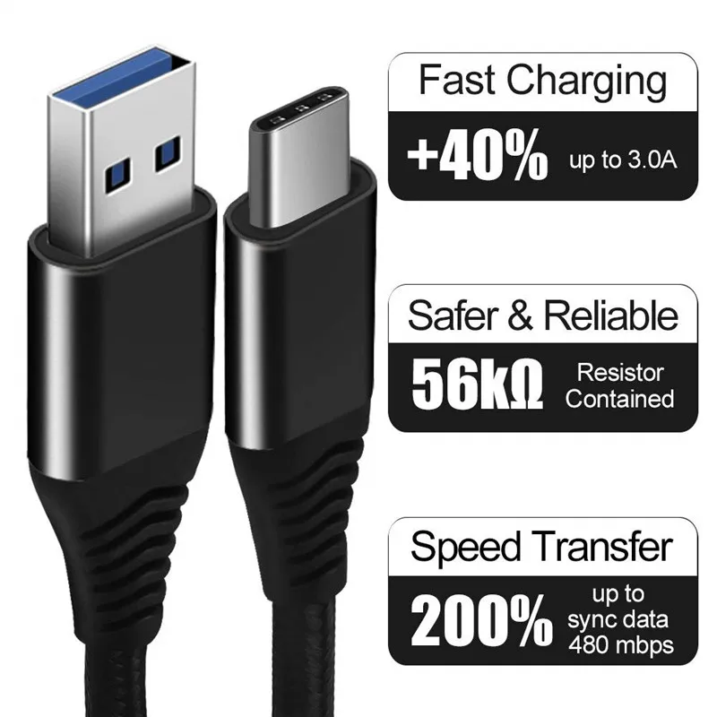 3A USB Type C быстрое зарядное устройство для Samsung Galaxy A80 A70 A60 A50 A40 A40s A20 M30 M20 A9 Pro 2019 A8s A6s 3 0