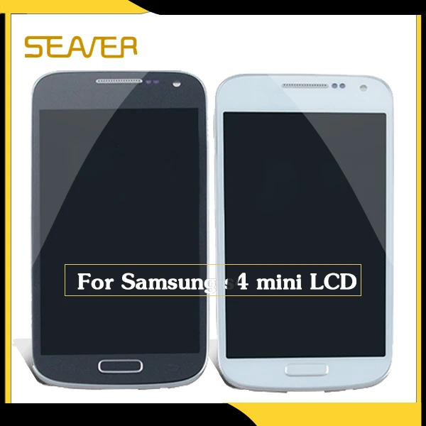 For samsung galaxy s4 mini lcd i9190 i9192 i9195 lcd display touch screen replacement glass