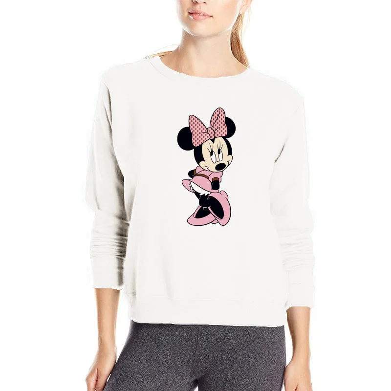 

Super beautiful pink Mickey hoodies women funny sweatshirt popular cartoon outwear famous Mickey cute hoody women cool tops