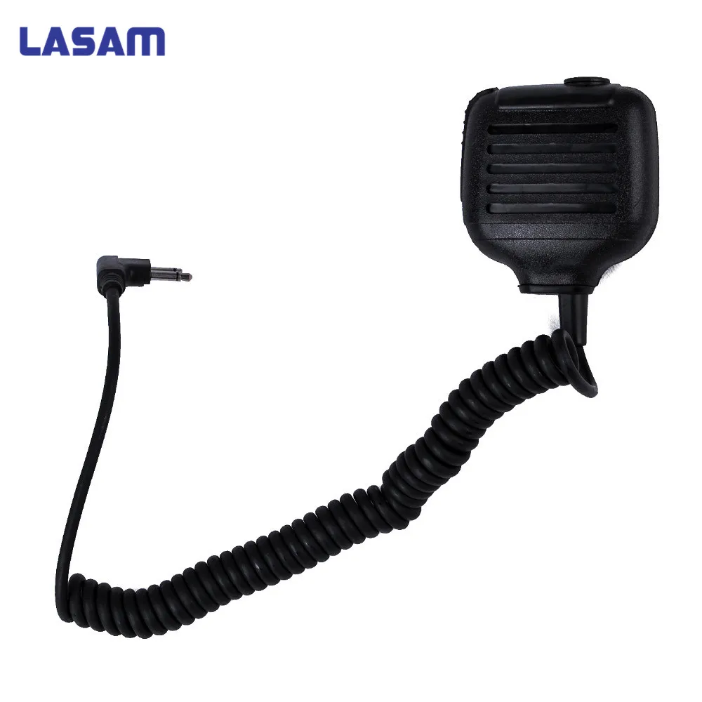 LASAM микрофон спикер 2 шпильки M вилка KMC-17 ручной для motorola GP88s EP450 CP040 GP3188 hytera TC700 TC620