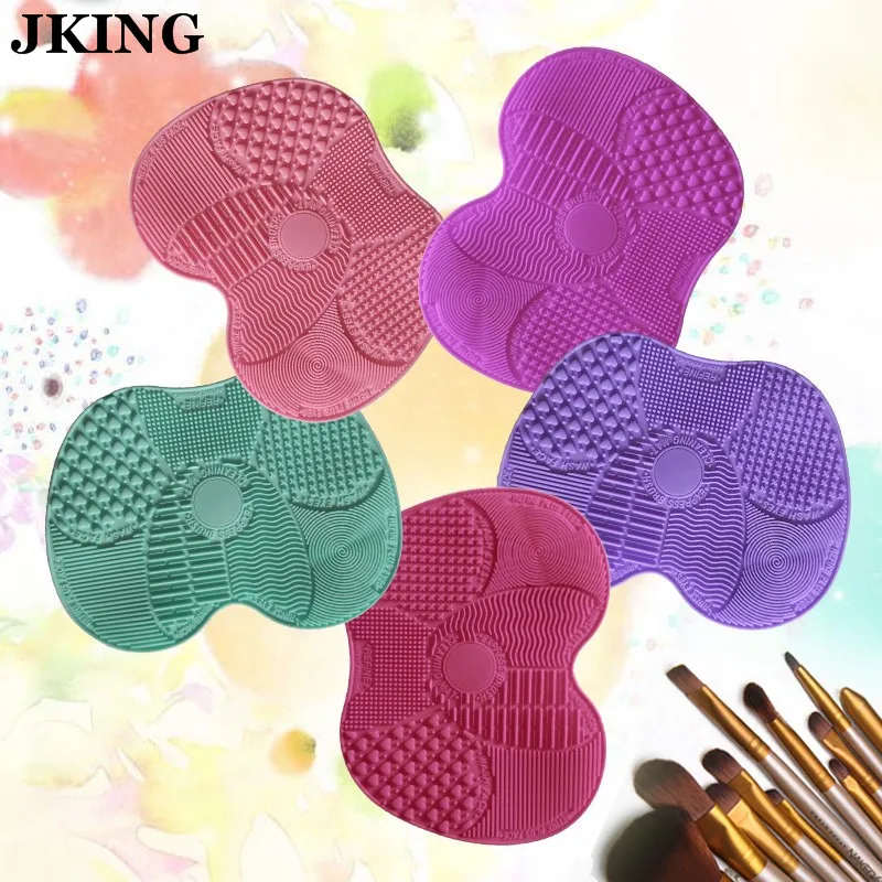 Silicone Makeup Brush Cleaning Mat Washing Tools Hand Tool Large Pad