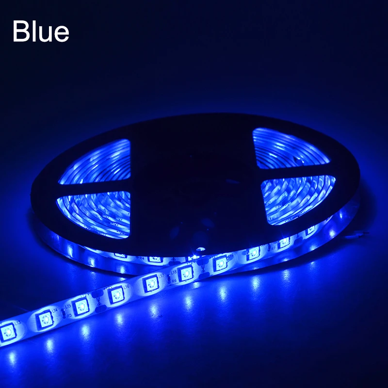 5 метров 5050 RGB светодиодная лента светильник постоянного тока 12 в 60 светодиодов/м