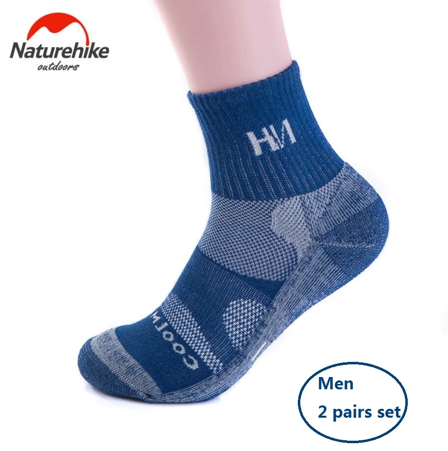 

Naturehike factory Men trekking socks Sweat-absorbent breathable Quick-Drying sports Running climbing hiking Socks