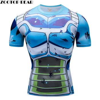 

Dragon Ball t shirts Men Compression T-shirts 3d Short Sleeve Tops Tees Goku tshirts Fitness shirts Male Drop Ship ZOOTOP BEAR