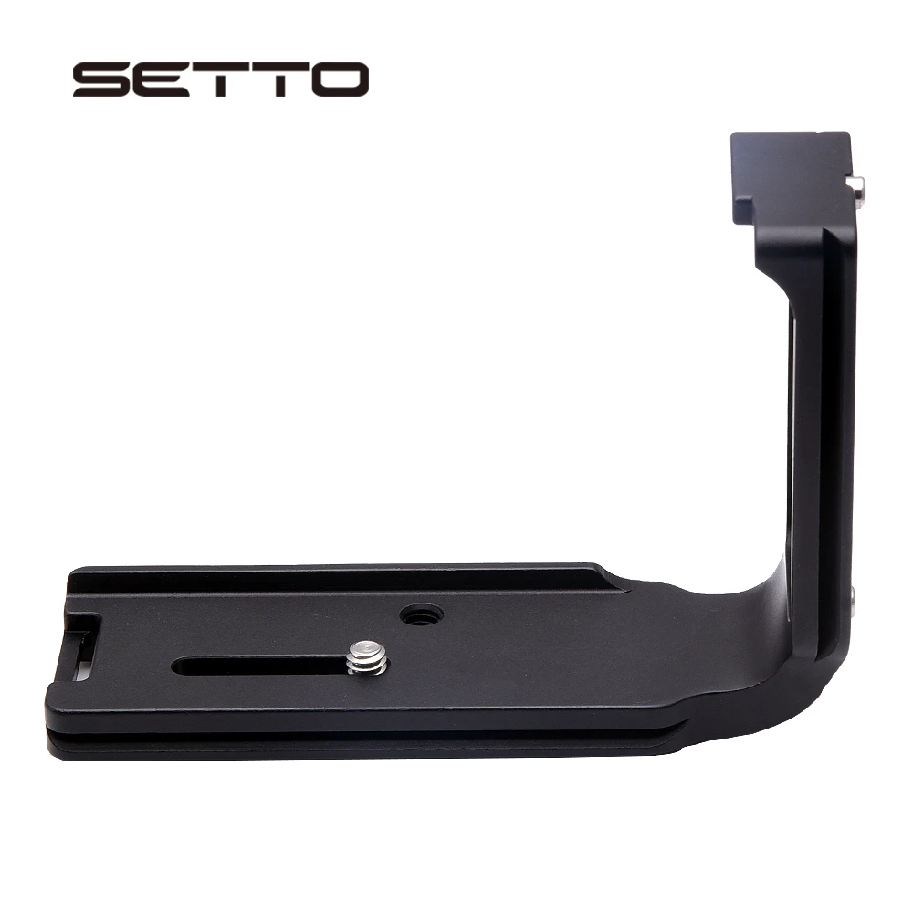 SETTO Custom L Plate кронштейн быстросъемная пластина для Nikon D850 корпус камеры Arca Sunwayfoto Benro Sirui RRS совместимый