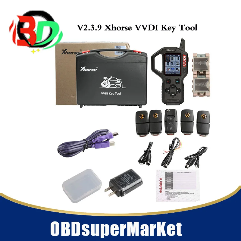 

Original V2.3.9 Xhorse VVDI Key Tool Remote Key Programmer Specially for America Cars