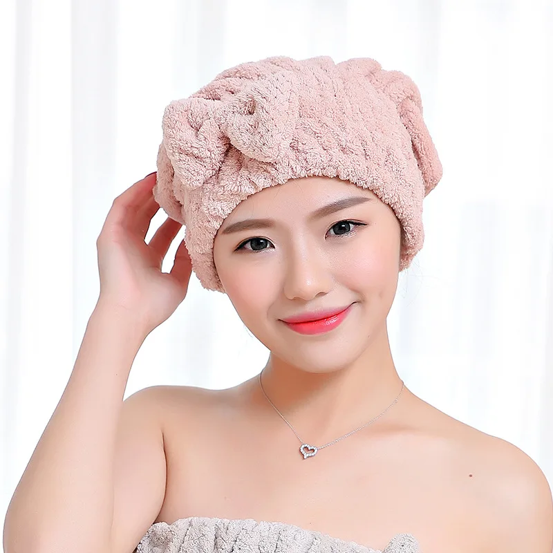XC USHIO Soft Bath Towel With Pocket Pineapple Lattice Style Christmas Gift Towel Set Hair Drying Cap Hat Head Towel Spa Towel