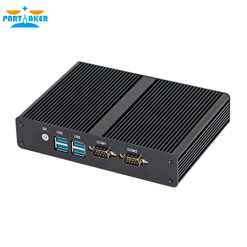 Intel Core i3 4030U Celeron 2955U безвентиляторный мини ПК Windows Barebone компьютер DDR3L 4K HTPC minipc HDMI VGA Dual Lan