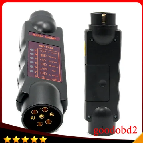 

New Vehicle Car Diagnostic Tools 7 Pin Trailer Towing Light Cable Circuit Plug Socket Tester Plug Socket tester