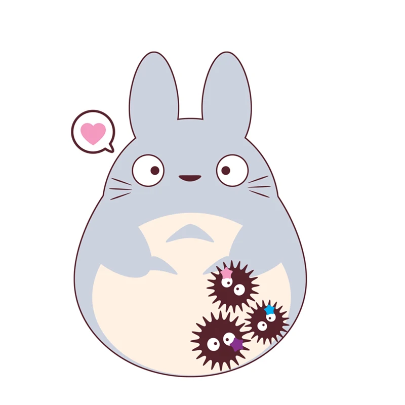

Cute Totoro pin Spirited Away soot sprite badge creative anime lovers gift