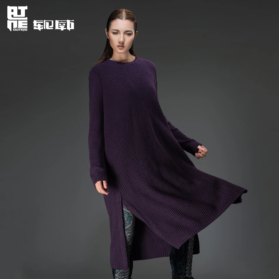 Buy Outline Top Designer Women Loose Sweater Dress for