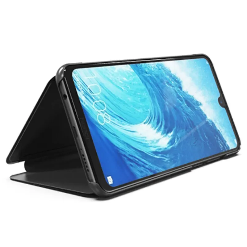 Чехол для samsung A40 чехол роскошный флип подставка для зеркала заднего вида чехол для телефона для samsung Galaxy A40 чехол A405 A405F 40 чехол Funda