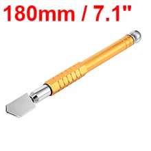 Uxcell 8 мм-15 мм Металлическая Ручка Карандаш Стиль подачи масла карбида вольфрама наконечник стеклорез